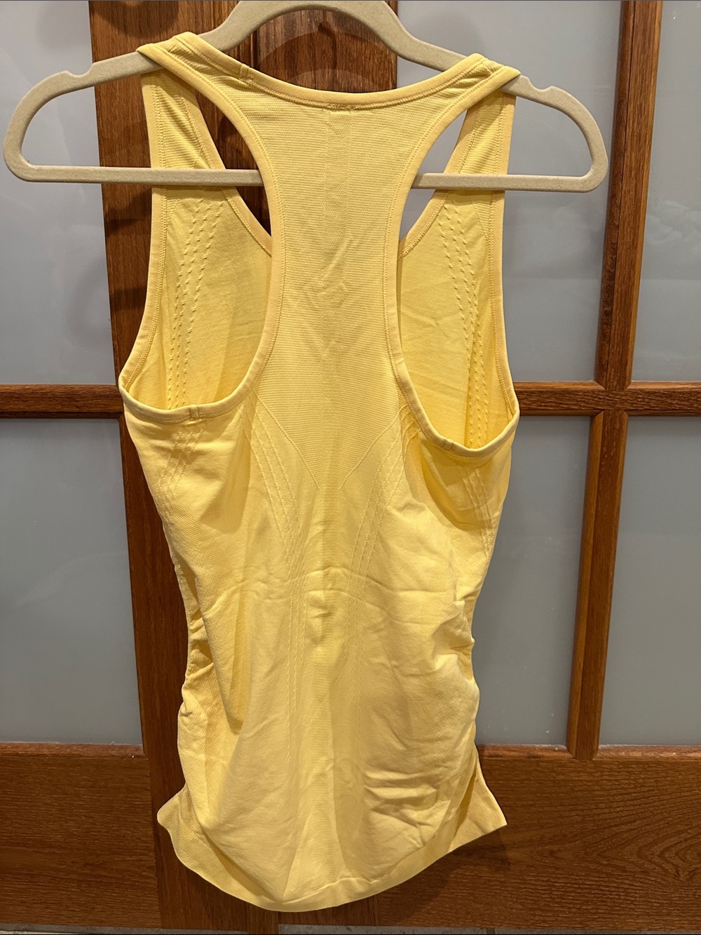 Athleta Lemon Yellow Racerback Tank Top - Picture 3 of 4